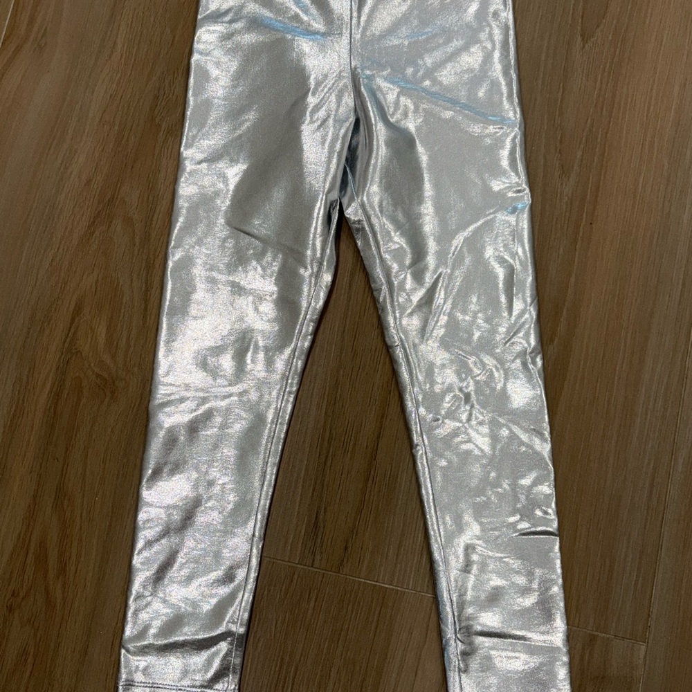 Kids Silver Leggings